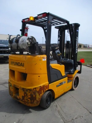 Used 2018 HYUNDAI 25LC-7A Liquid Propane Forklifts Pennsylvania US | National Lift Equipment #1382225