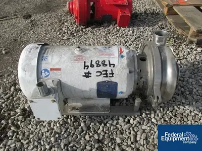 USED Waukesha Cherry-Burrell 2.5" x 2" Waukesha Cherry Burrell Centrifugal Pump, S/S, 7.5 HP