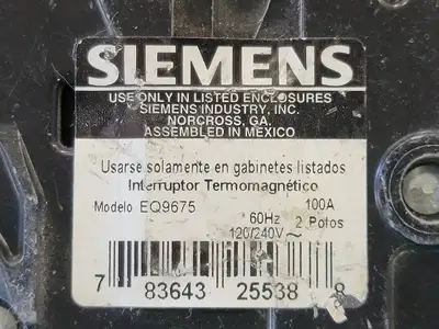 USED SIEMENS EQ9675
