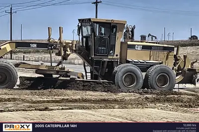 Used 2005 CATERPILLAR 14H Motor Graders California US | Proxy Equipment #1377649