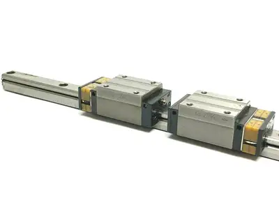 Used NSK Linear Bearing Guide Block Linear Guides Michigan US | Maverick Industrial Sales #1399962