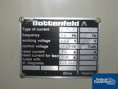 USED Battenfeld Gloucester 45 Ton Battenfeld Injection Molder, Model 45/200/02/08/6/20