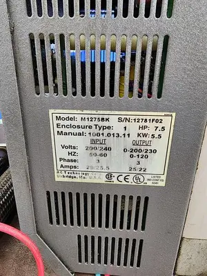 USED AC TECH M1275BK