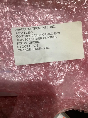 USED AVATAR INSTRUMENTS INC A6Z-FCE-6F
