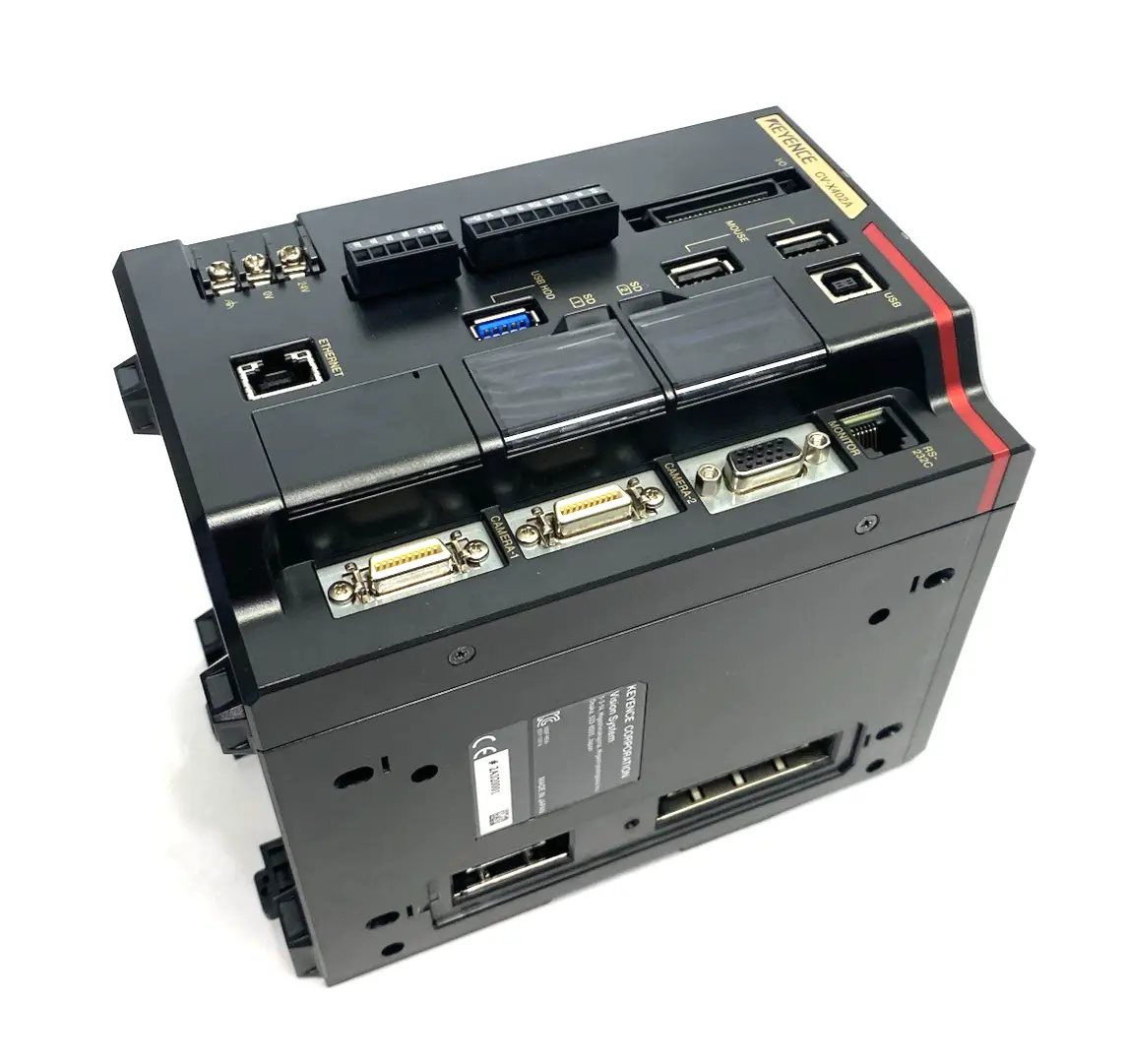 USED KEYENCE INTUITIVE VISION SYSTEM CONTROLLER, 0.47M PIXEL SUPPORTING TYPE