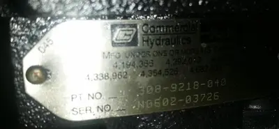 USED COMMERCIAL HYDRAULICS PARKER 308-9218-040