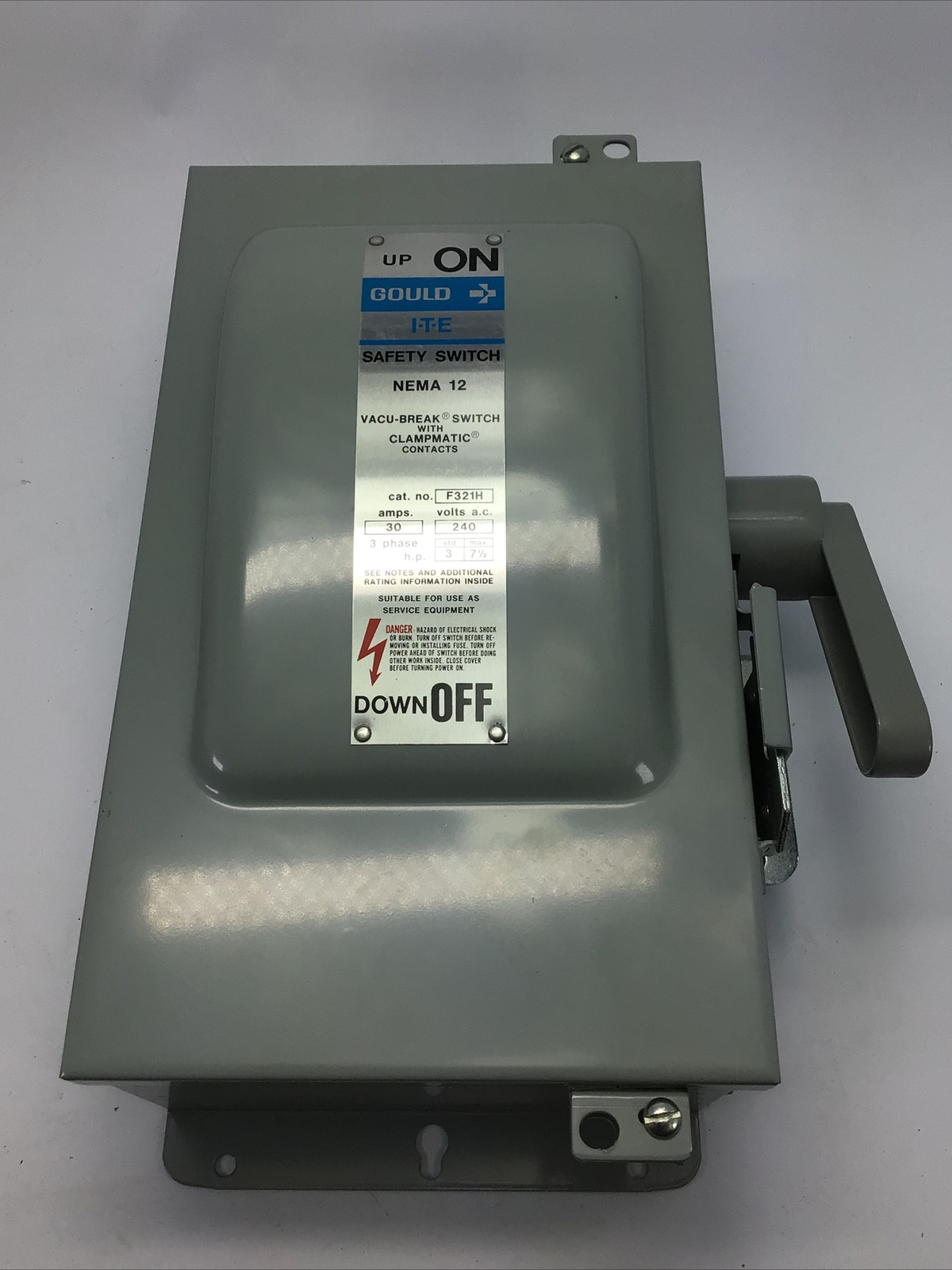 New | in-Stock ITE F321H Disconnects California US | Davliegogo LLC #1706400