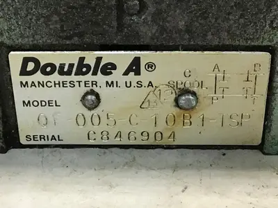 USED DOUBLE A QF005C10B1TSP