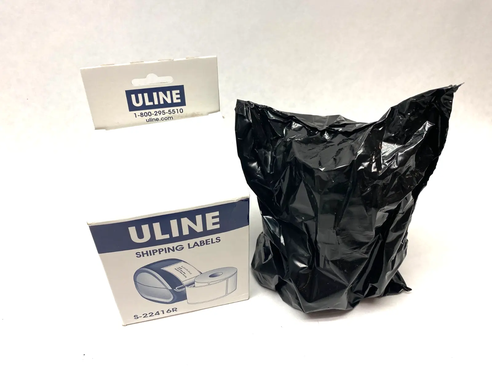 NEW U-LINE RED MINI PRINTER LABELS 4 X 6" ROLL OF 220