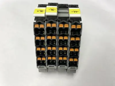 USED PHOENIX CONTACT POTENTIAL DISTRIBUTION TERMINAL 3270125 LOT OF 4