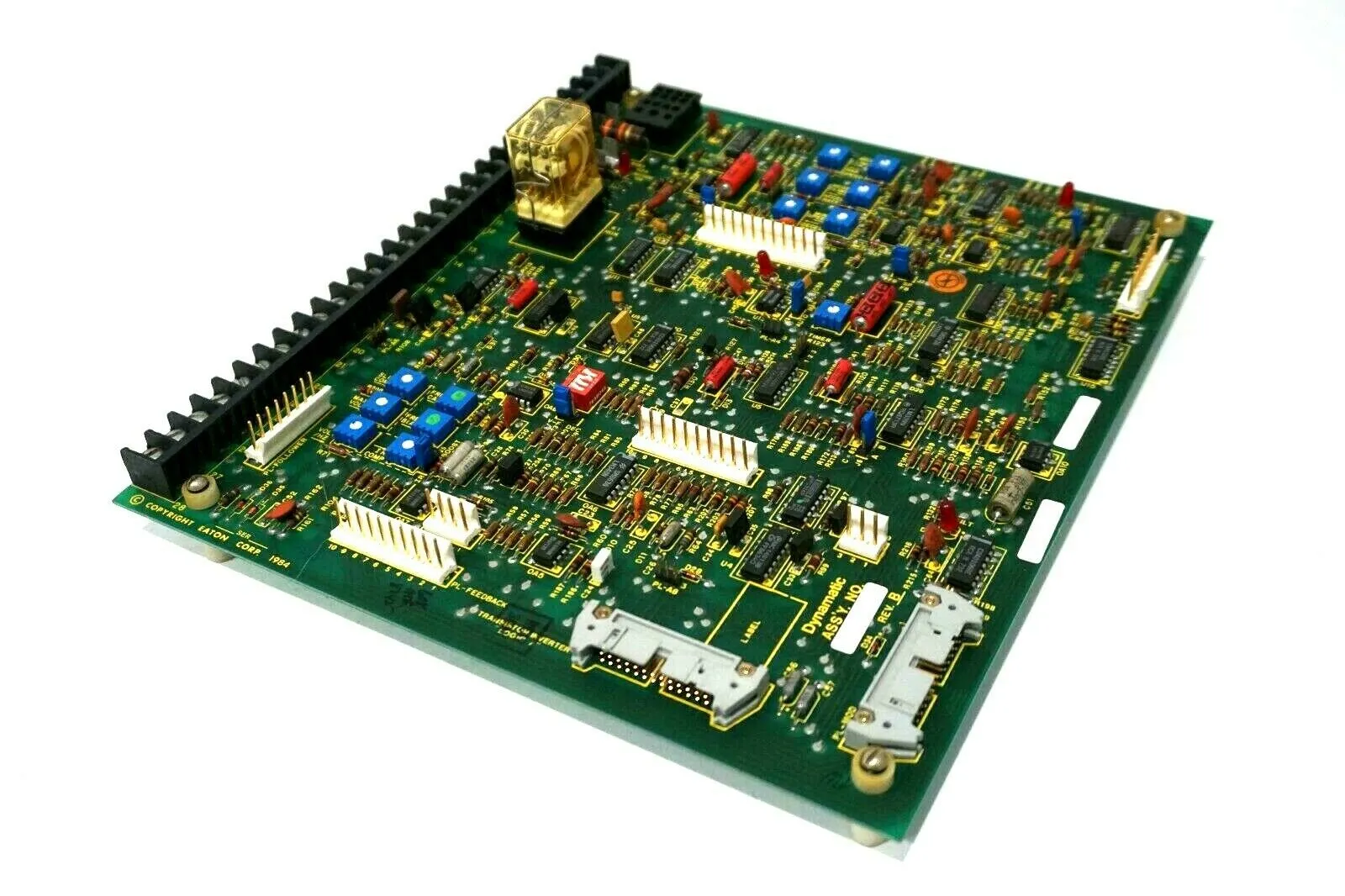 USED EATON DYNAMATIC 15-493-603 PC BOARD REV.B 15493603