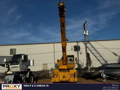 Used 1980 P & H OMEGA 15 Rough Terrain Cranes Texas US | Proxy Equipment #1455721