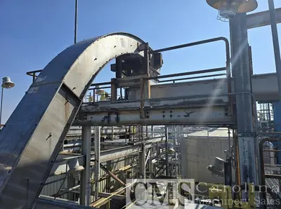 USED DAVENPORT 11X70 ROTARY STEAM TUBE DRYER
