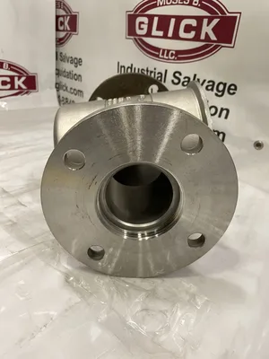 Eriez B-3 Stainless Steel Ferrous Trap/Magnetic Filter Separator -Missing Magnet