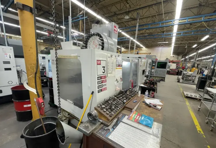 Used 2002 HAAS VF-3APC Vertical Machining Centers Ohio US | Toolquip, Inc. #803651