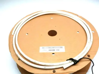 NEW SMC WHITE FLAME RETARDANT POLY TUBING 8MM OD 6MM ID