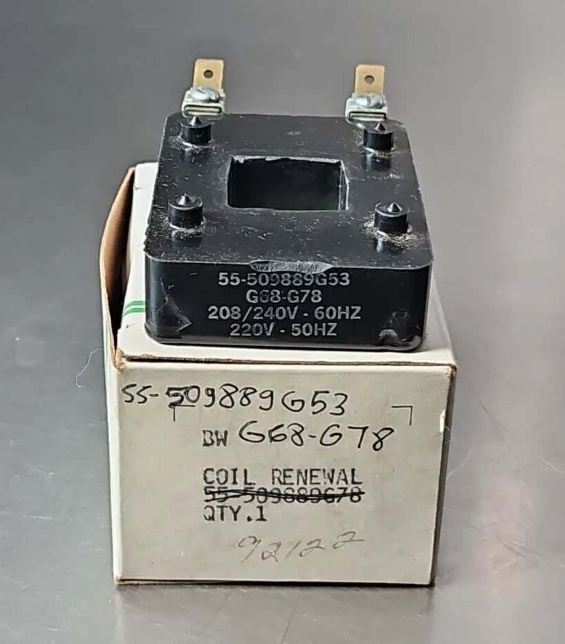 GE 55-509889G53 G68-G78 Coil 208/240V-60Hz 220V-50Hz. Loc4E16