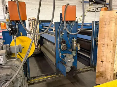 66" x 80" Staley 1 color Rotary Die Cutter