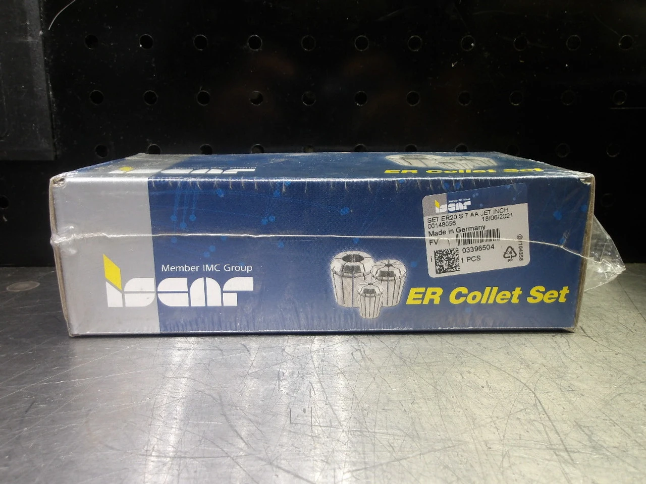 Iscar ER20 .125-.500" 7 Piece Sealed Collet Set SET ER20 S 7 AA JET INCH (LOC2235)