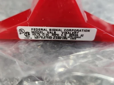 NEW Federal Signal VALS-012R