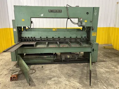 8' X 1/4" BETENBENDER HYDRAULIC POWER STEEL SQUARING SHEAR: STOCK #23332