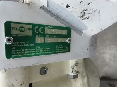 Russell 27400 Compact Sieve 16" 480 FT/LB Vibrator 230/460V 3Ph CD18-480