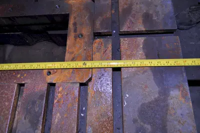 48" X 31" X 5" BOLSTER PLATE