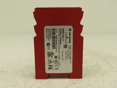 Allen Bradley 440R-N23113 Guardmaster Safety Relay 24VDC MSR126.1T Ser A