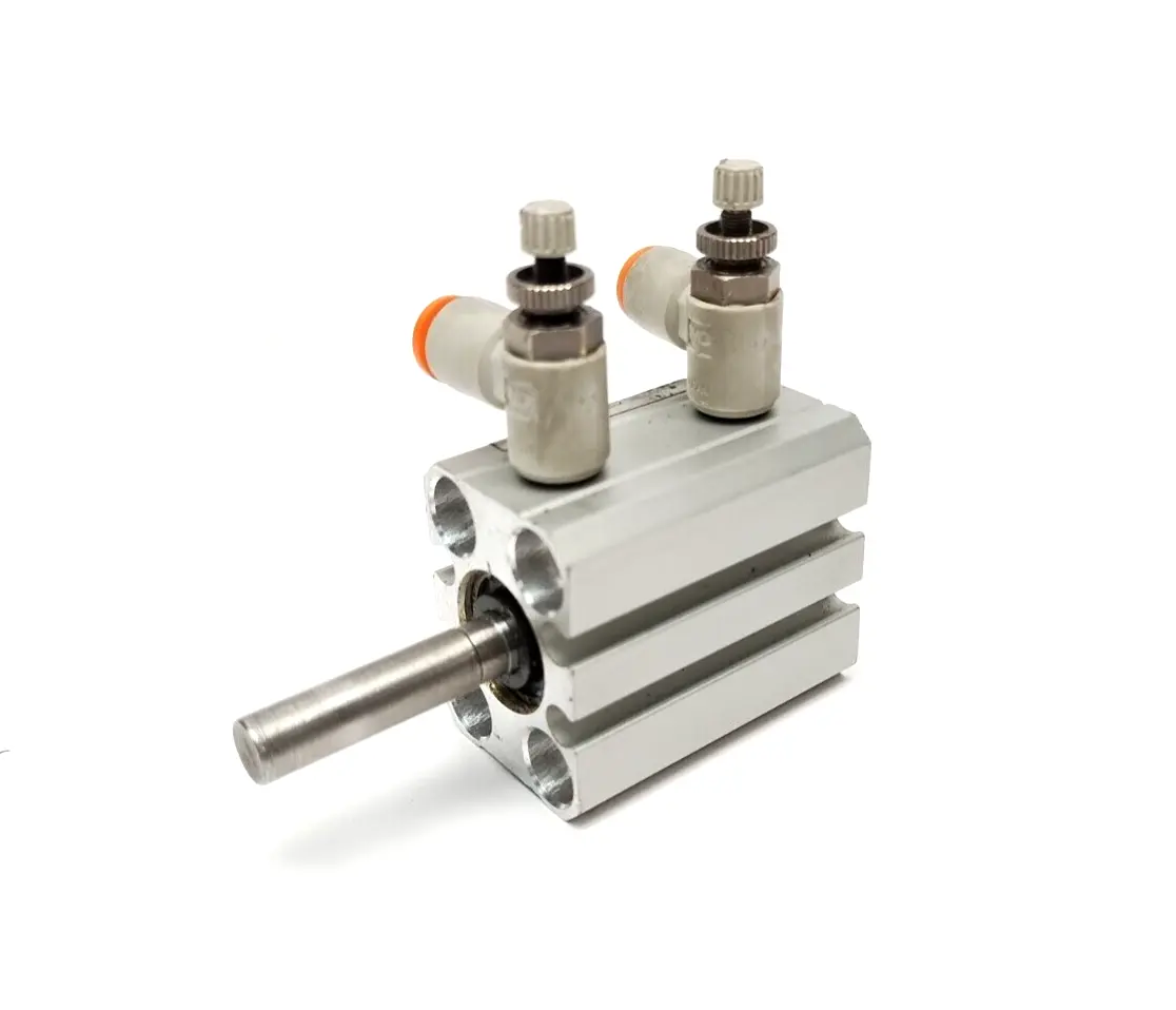 CRS3U 12X3/8-BB-M, CRS3U12X3/8-BB-M, CRS3U 12 X 3/8-BB-M | PHD CRS3U12X3/8-BB-M Compact Pneumatic Cylinder 0.47" Bore 0.375" Stroke - Used