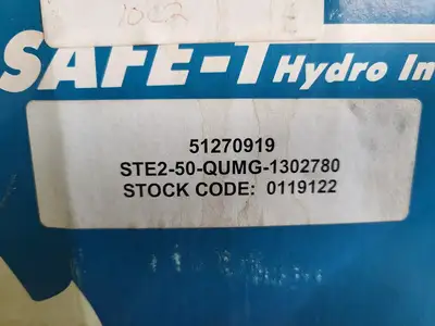 NEW SAFE-T HYDRO INC. STE2-50-QUMG-1302780