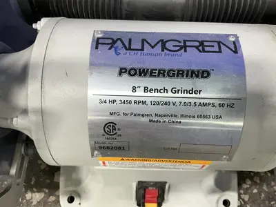Used PALMGREEN 9682081 Pedestal Type Grinders (Double End) Ohio US | HGR 24 #1263358