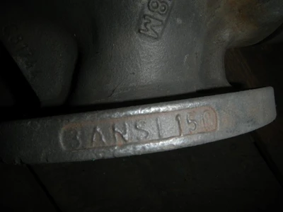 Fisher 3" 150 Rating CF8M Control Valve Body