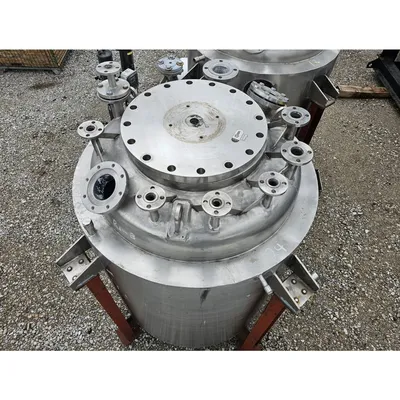 Used 1000L 264 GAL Jacketed Stainless Steel 316L Pressure Rated Mix Tank Vessel
