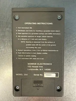 Monroe Electronics Model: 255 Digital Stat-Arc Electrostatic F. (7.3.4)