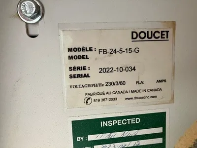 USED 2022 DOUCET FB-24-5-15-G