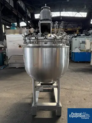 USED JC Pardo 100 Gal JC Pardo Triple Motion Kettle, S/S, 15/40#
