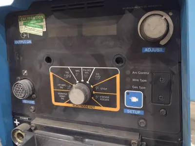 12" ITW WELDING AUTOMATION LATHE, WITH MILLER WELD CONTROLLER & MILLER XMT 304 SERIES ARC WELDER: YOBRO #24402