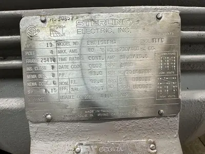 USED STERLING ELECTRIC EH0154FHA