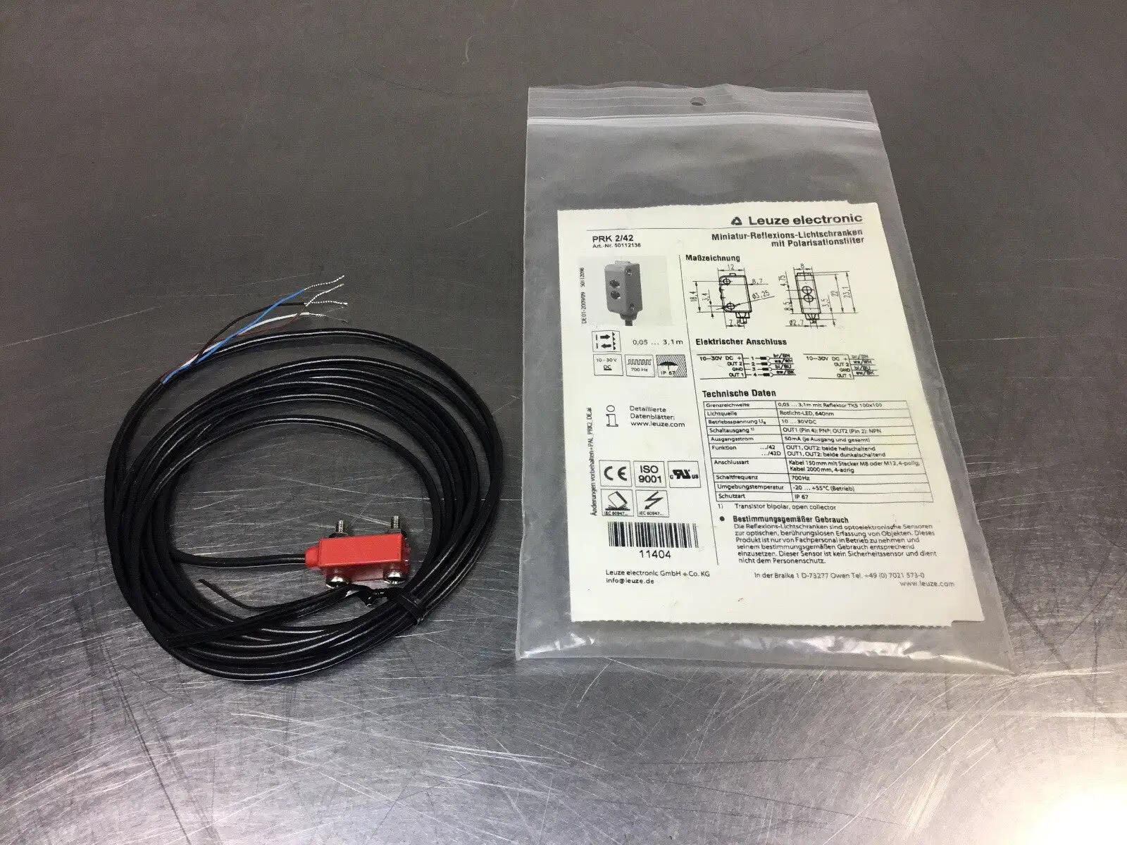 Used Leuze _UNKNOWN_ Photoelectric Sensors South Carolina US | Palmetto Automation #1545083