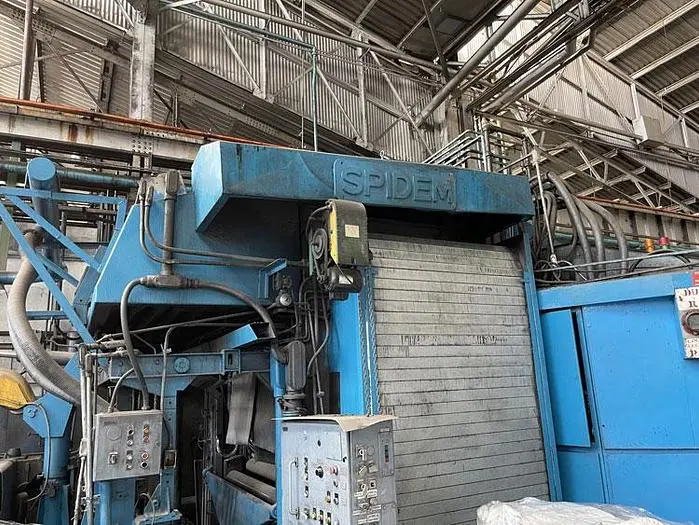 310 mm (12.205") & 680 mm (.039") x 1575 mm (62") Spidem/Fata Foil Mill (Used)