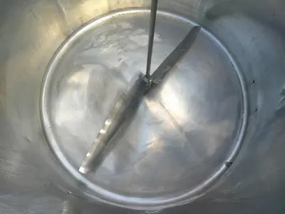 SPC9284  Tank 800 gallon vertical tank, Stainless Steel, convex
