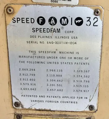 Used SPEEDFAM 32 Lappers Wisconsin US | Lemke Machinery Sales #1354126