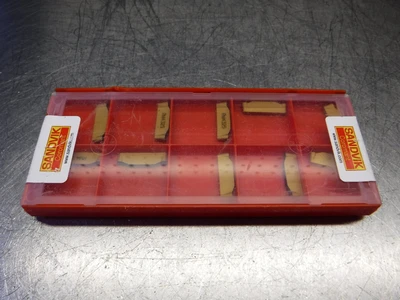 Sandvik Carbide Inserts QTY10 N123F2-0300-RM 4325 (LOC69)