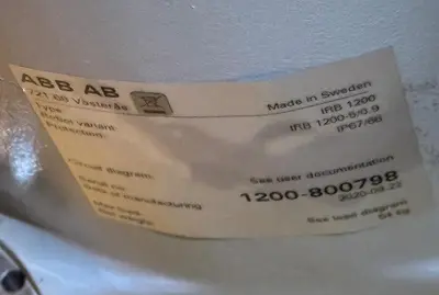 Used 2020 ABB ABB IRB/1200 Robots Michigan US | RAB Industries, Inc. #326785