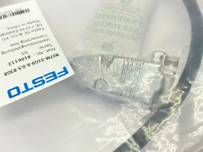 New | in-Stock Festo Adapter Connecting Cordset 0.5m 8106112 Cable & Wire Michigan US | Maverick Industrial Sales #1393294