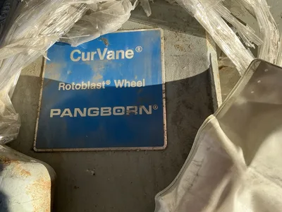 Pangborn Curvane Rotoblast Wheel Blast Cleaning Equipment