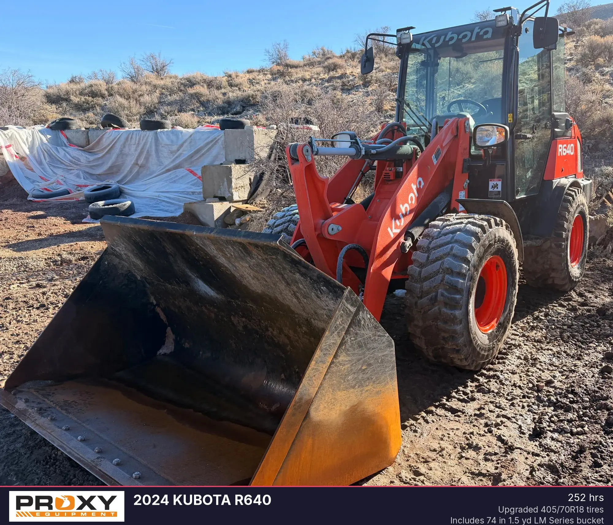 Used 2024 KUBOTA R640 Wheel Loaders Utah US | Proxy Equipment #1388597
