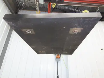 Milling Machine Work Table Top T Slotted Top 39x30" Base 3" Thick Weld Jig