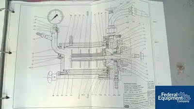 USED Dyno-Mill WAB Dyno-Mill, Type KDL, S/S