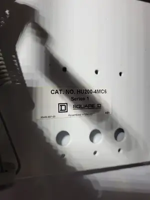USED SQUARE D MODEL 6